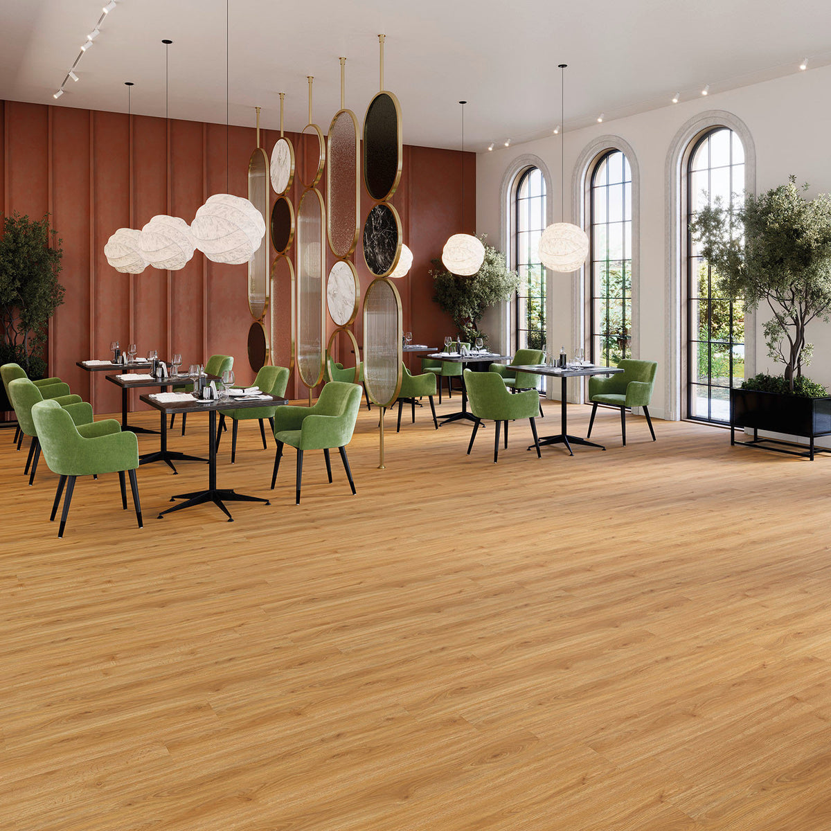 JOKA DESIGN 555 Cozy Oak EIR – Dekor 5412, Click 412, Raumbild