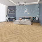 JOKA 555 Evolut Fischgrat Kleben 5102 Frosty Oak Raumansicht
