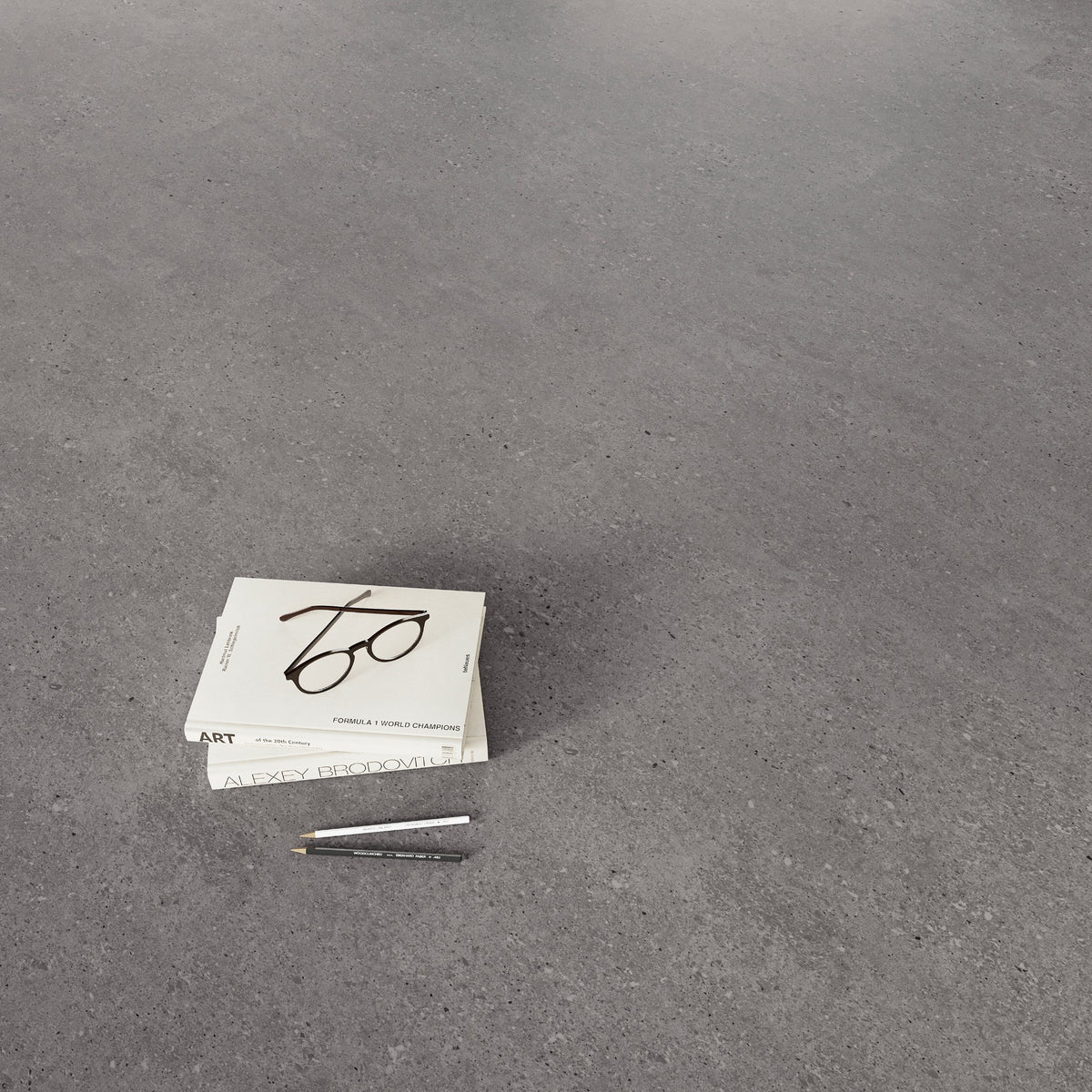 JOKA 555 Evolut Stone & Terrazzo 5921 Grey Terrazzo Detailansicht