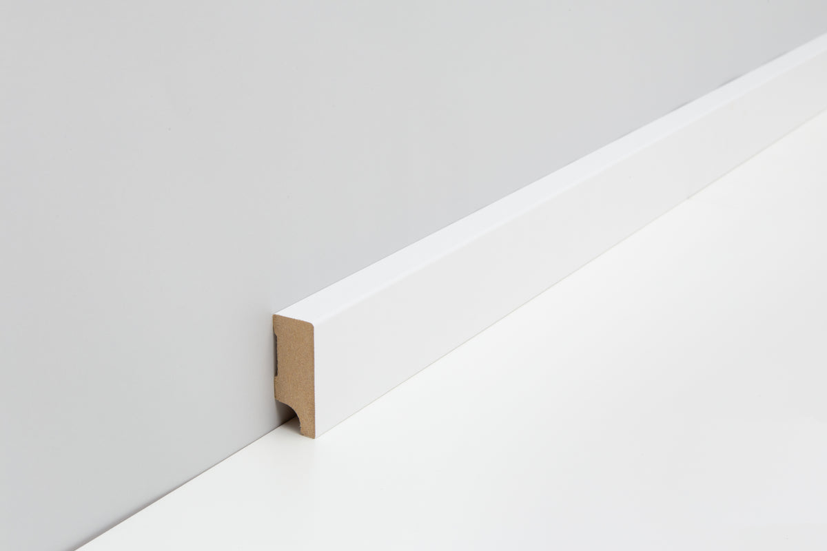 JOKA M630 CUBE 16x 40mm Weiß WS16 – Ansicht der 2,40 m langen Leiste