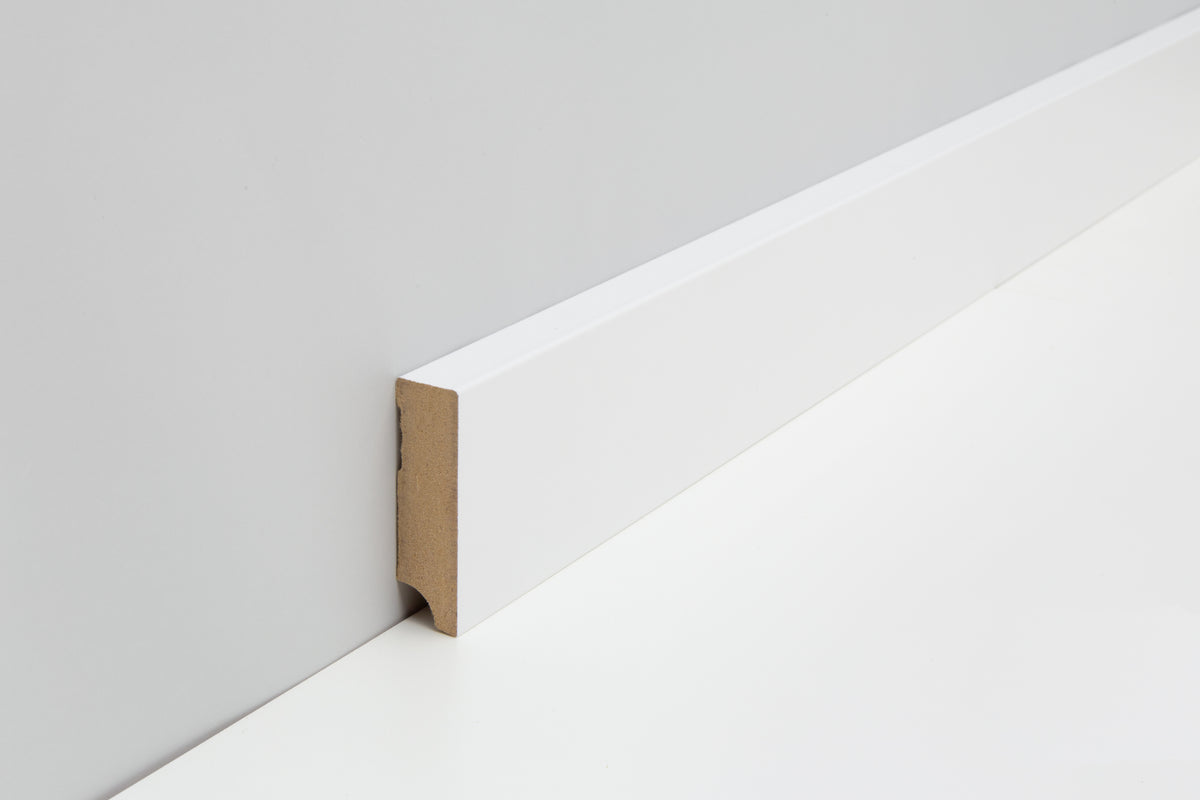 JOKA M631 CUBE 16x 58mm Weiß WS16 – Ansicht der 2,40 m langen Leiste