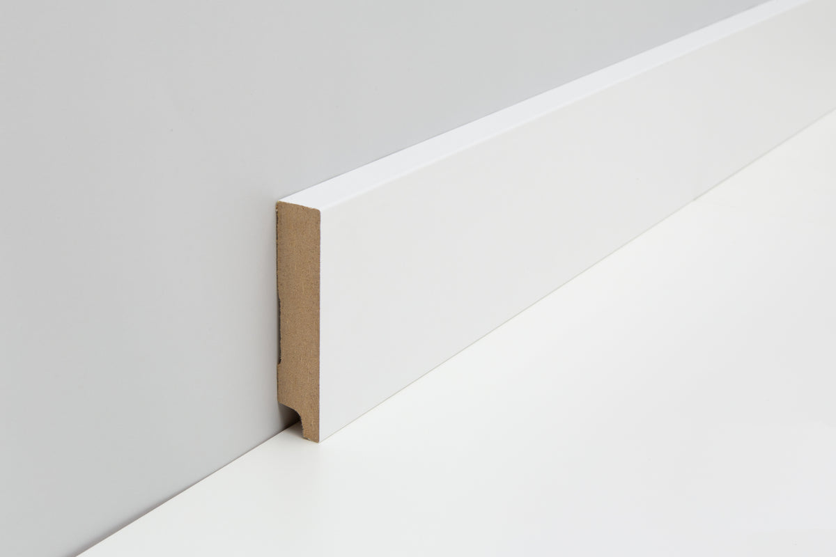 JOKA M632 CUBE 16x 78mm Weiß WS16 – Ansicht der 2,40 m langen Leiste